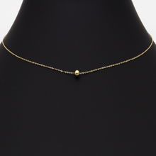 Real Gold Thin Movable Seed Necklace (45 C.M) N1078