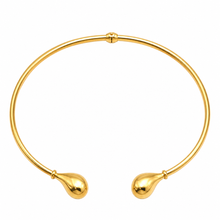 Real Gold Collar Teardrop Necklace TS 0104/1 (45 cm) N1477