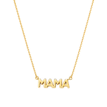Real Gold 3D MAMA Adjustable Size Necklace 0112 (45 C.M) N1368