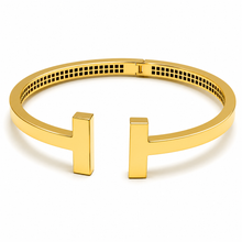 Real Gold GZTF Plain Bangle BLZ 0322 (SIZE 19) BA1343