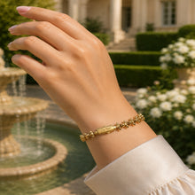 Real Gold Clash Bracelet (17 C.M) B - Model GZJCT 0601 BR1832
