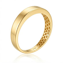 Real Gold Matte Finish Classic Band Ring (Size 5) 0900 R2948