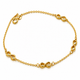 Real Gold 3D Infinity Bracelet (19 C.M) 1159 BR1949
