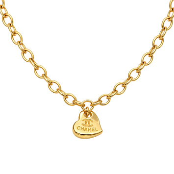 Real Gold GZCH Heart Necklace LVA1640 (40 CM) N1504