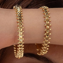 Real Gold Clash Bracelet (18 C.M) A - Model GZJCT 0601 BR1818
