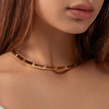 قلادة من الذهب الحقيقي LOVE GZJCT (46 سم) 0097-KL N1481 