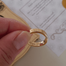 Real Gold GZCR Plain Ring 4 MM 0211/6 (SIZE 7) R1952