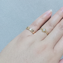 Real Gold GZCR Plain Ring 4 MM 0211/6 (SIZE 4) R2311