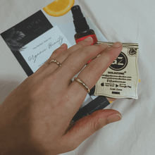 Real Gold Plain Oval Round Ring 1107 (SIZE 11) R2612