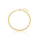 Real Gold Roller Textured Bracelet (19 C.M) 2283 BR1948
