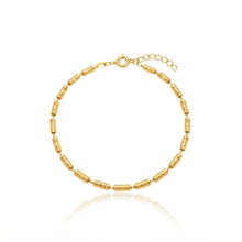 Real Gold Roller Textured Bracelet (19 C.M) 2283 BR1948