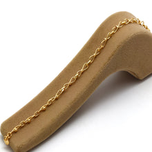 Real Gold Infinity Link Textured Ball Bracelet (19 C.M) 2305 BR1942