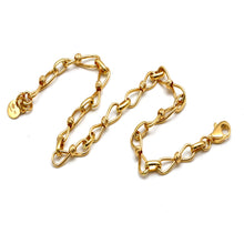 Real Gold Infinity Link Textured Ball Bracelet (19 C.M) 2305 BR1942