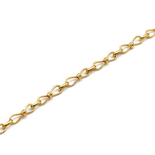 Real Gold Infinity Link Textured Ball Bracelet (19 C.M) 2305 BR1942
