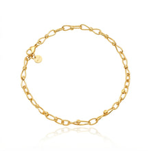 Real Gold Infinity Link Textured Ball Bracelet (19 C.M) 2305 BR1942