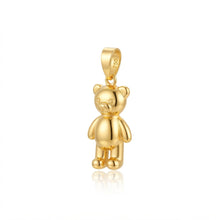 Real Gold 3D Teddy Bear Pendant 0503 P 2050