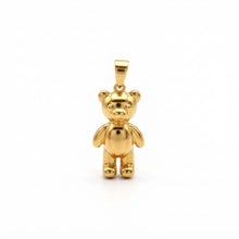 Real Gold 3D Teddy Bear Pendant 0503 P 2050