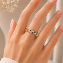 Real Gold 3 Color Imperial Greek Maze Ring (Size 6) 6495-TC R2900