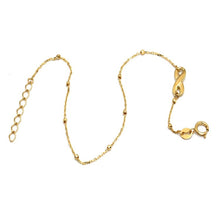 سوار إنفينيتي من الذهب الحقيقي مع خرز بحجم (1.5 مم)، مقاس قابل للتعديل 0494 (19 سم) BR1809