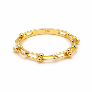 Real Gold GZTF Hardware Look Ring 7039 (SIZE 10) R2344