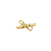 Real Gold Endless Love Infinity Ring (SIZE 7) 7652 R2870