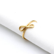 Real Gold Endless Love Infinity Ring (SIZE 7) 7652 R2870