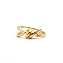 Real Gold Timeless Love Knot Ring 7730 (SIZE 5) R2888