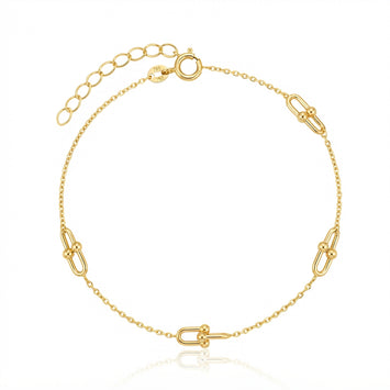 Real Gold GZTF Hardware Bracelet 8874 /lV BR1532