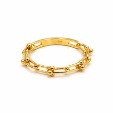 Real Gold GZTF Hardware Look Ring 7039 (SIZE 9) R2082