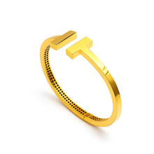 Real Gold GZTF Plain Bangle BLZ 0322 (SIZE 15) A BA1692