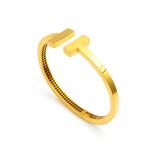 Real Gold GZTF Plain Bangle BLZ 0322 (SIZE 16) A BA1344