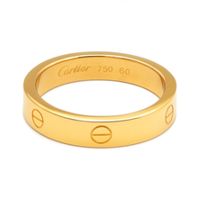 Real Gold GZCR Plain Ring 4 MM 0211/6 (SIZE 7.5) R2058