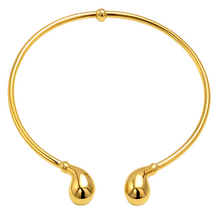 Real Gold Collar Teardrop Necklace TS 0104/1 (45 cm) N1477