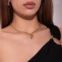 Real Gold Solid Serpenti Design Necklace (40 C.M) 0543 N1457