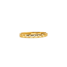 Real Gold Maze Line Ring 9996 (Size 7) R2817