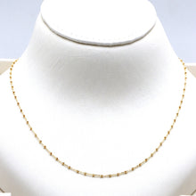 Real Gold 1 Color Beads Ball 1.5 MM Dangler Adjustable Size Necklace - Model 0477 N1521
