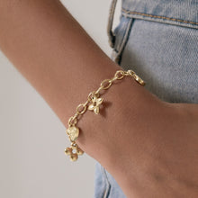 Real Gold GZTF Dangler Bracelet LVA 1608 (19 C.M) BR1816