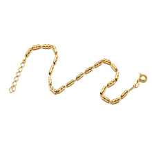 Real Gold Roller Textured Bracelet (19 C.M) 2283 BR1948