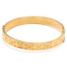 Real Gold GZLV Bangle BLZ215 (SIZE 23 - 26) BA1437