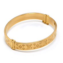 Real Gold GZLV Bangle BLZ215 (SIZE 23 - 26) BA1437