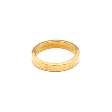 Real Gold Plain Ring 4 MM (Size 4) - Model GZJCT0211/6 R2606