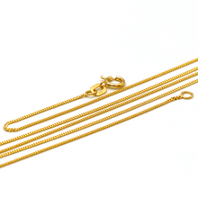 Real Gold Curb Flat Carpet Chain Necklace 1153 (50 C.M) CH1079