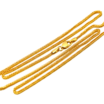 Real Gold Wide Wheat Chain HSPRTDK 4170 (60 C.M) CH1019
