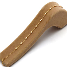 Real Gold Textured Square Roller Adjustable Size Bracelet (16+3 = 19 C.M) 2285 DC BR1893