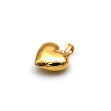 Real Gold 3D Plain Classic Heart Pendant 5281 P 2036