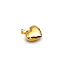 Real Gold 3D Glittering Heart Sparkle Pendant 5281 / 3 P 2037