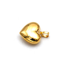 Real Gold 3D Glittering Heart Sparkle Pendant 5281 / 3 P 2037