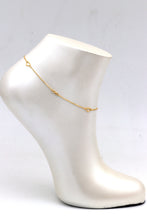 Real Gold Infinity heart Adjustable Size Anklet (23+2=25 cm) 1152 A1358