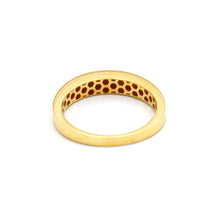 Real Gold Matte Finish Classic Band Ring (Size 8) 0900 R2945