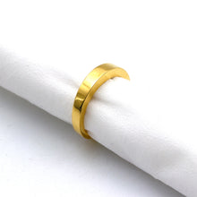 Real Gold Matte Finish Classic Band Ring (Size 5) 0900 R2948